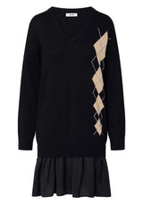 Produktbild 1 von LIU.JO Kleid mit integriertem Rock in Schwarz.