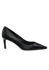 Schuhe HUGO BOSS BLACK Pumps Gracey aus Leder Schwarz (001)