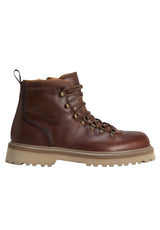 Schuhe WOOLRICH Schnürboots im Trekking-Stil Braun (COGNAC)