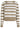 Produktbild 1 von PENN&INK N.Y Strickpullover mit Streifen in Braun.