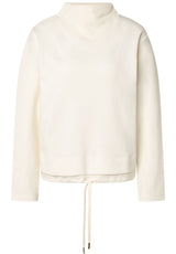 Produktbild 1 von JOOP Sweatshirt Theodora mit Tunnelzug in Off-White.