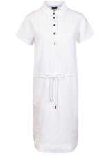 Kleider JOOP Sweat-Polokleid Torrin Weiß (100)