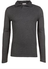 Produktbild 1 von KIEFERMANN Langarmshirt mit Kragen in Grau.