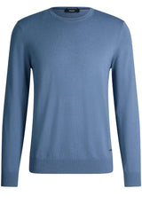 Produktbild 1 von JOOP Strickpullover Denny aus Schurwolle in Blau.