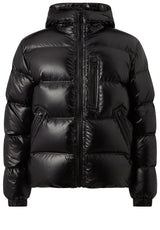 Produktbild 1 von BELSTAFF ENGLAND Daunenjacke mit glänzendem Finish in Schwarz.