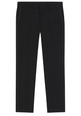 Hosen HUGO Hose Hesten im Smoking-Stil Schwarz (001)