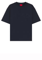 Produktbild 1 von HUGO T-Shirt Dinkee mit Logo in Blau.