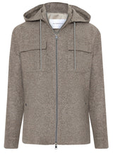 Produktbild 1 von BALDESSARINI Jacke Crispo aus Woll-Mix in Beige.