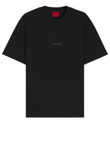 Jersey HUGO T-Shirt Dumeon Schwarz (001)