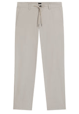 Hosen HUGO BOSS ORANGE Chino aus Popeline-Baumwoll-Mix Grau (070)