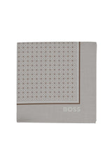 Krawatten, Einstecktücher & Fliegen HUGO BOSS BLACK Einstecktuch aus Leinen Beige (286) ONESIZE