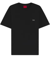 Jersey HUGO T-Shirt Derlyns Schwarz (001)