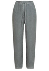 Hosen PENN&INK N.Y Hose aus Leinen Grau (815)