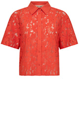 Blusen & Tuniken MOS MOSH Bluse MMLia Rot (167)
