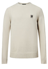 Produktbild 1 von BELSTAFF ENGLAND Pullover aus Lammwolle in Cremefarben.