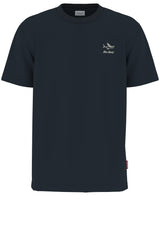 Jersey JOOP! Jeans T-Shirt mit Print Blau (405)