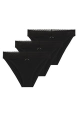 Bodywear HUGO Slip Triplet Lace Brief Schwarz (001)