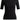 Jersey HUGO T-Shirt Darnelia mit Stack-Logo Schwarz (001)