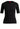 Jersey HUGO T-Shirt Darnelia mit Stack-Logo Schwarz (001)
