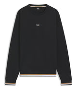 Bodywear HUGO BOSS BLACK Sweatshirt Iconic Schwarz (001)