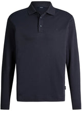 Produktbild 1 von JOOP Poloshirt Perolo mit langen Ärmeln  in Blau.