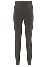 Hosen Deblon Sports Leggings mit hohem Bund und dezentem Karomuster Braun (919)