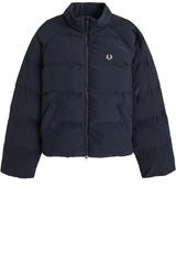 Produktbild 1 von FRED PERRY Steppjacke mit Raglanärmeln in Blau.