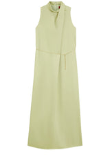 Kleider HUGO Maxikleid Kewina aus Satin Grün (267)