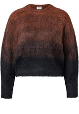 Pullover & Strickjacken DRYKORN Strickpullover Ginnifer mit Farbverlauf-Effekt Braun (1217)