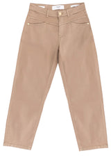 Produktbild 1 von Goldgarn Hose mit konischem Beinverlauf in Beige.