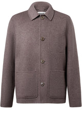 Produktbild 1 von DRYKORN Overshirt Makona aus Wolle in Braun.