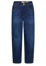 Produktbild 1 von MOS MOSH Jeans im Boyfriend-Fit in Blau.