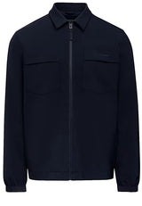 Jacken & Mäntel ALPHA TAURI Blouson mit aufgesetzten Brusttaschen Blau (F803)