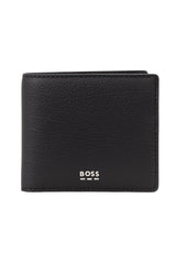 Geldbörsen & Etuis HUGO BOSS BLACK Geldbörse Lewys mit Logo-Schriftzug Schwarz (001) ONESIZE