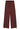 Hosen HUGO Satin-Hose Hasanna mit Tunnelzug Braun (904)