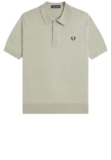 Jersey FRED PERRY Strick-Hemd aus Baumwolle Grün (M37)