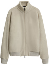 Sweat HUGO BOSS GREEN Sweatjacke Teddy aus Fleece Cremefarben (272)