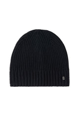 Produktbild 1 von Bogner Mütze mit Schurwolle und Kaschmir in Schwarz.
