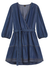 Kleider HUGO BOSS ORANGE Kleid C_Dardy Blau (420)