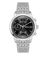 Uhren HUGO BOSS BLACK Uhr Stratus mit Gliederarmband Silber (000) ONESIZE