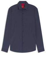 Hemden HUGO Hemd Kenno Blau (413)