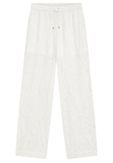 Hosen HUGO BOSS BLACK Hose Talisya Off-White (118)