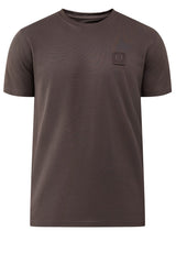 Jersey BELSTAFF ENGLAND T-Shirt Curator mit Piqué Struktur Braun (ARMY OLIVE)