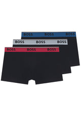 Bodywear HUGO BOSS BLACK Boxershorts Trunk 3P Power Schwarz (005)