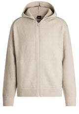 Pullover & Strickjacken HUGO BOSS ORANGE Strickjacke Karezone mit seitlichen Taschen Beige (271)