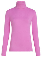 Produktbild 1 von PENN&INK N.Y Rollkragenpullover aus Feinstrick in Rosa.