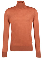 Pullover & Strickjacken HUGO BOSS BLACK Pullover Musso aus Merinowolle Orange (608)