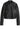 Produktbild 1 von HUGO BOSS BLACK Lederjacke Satera mit Biker-Details in Schwarz.