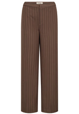 Produktbild 1 von MOS MOSH Hose mit Nadelstreifen in Braun.