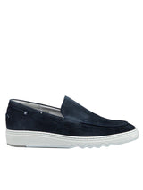 Schuhe VAN BOMMEL Loafer mit markanter Sohle Blau (4)
